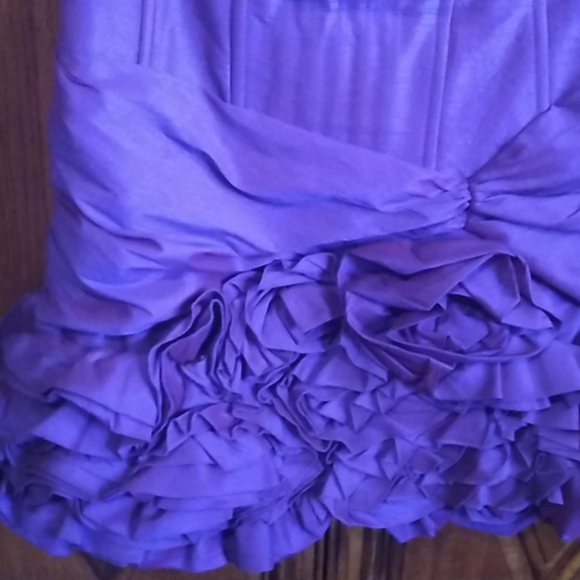 Jessica McClintock Purple cocktail dress - Picture 3 of 3